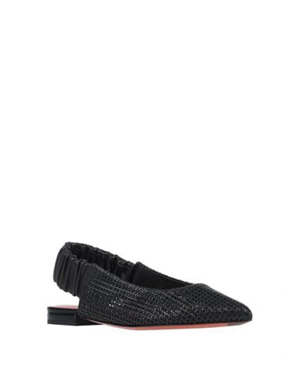 SANTONI Ballet Flats In Black Product Image