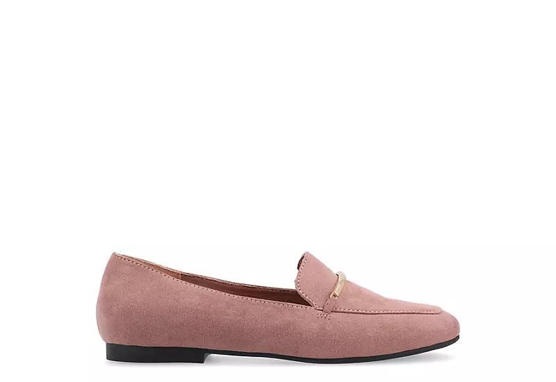 Journee Wrenn Tru Comfort Foam Womens Loafer Flats Pink Product Image