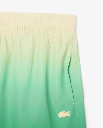 Short Ombré Print Swim Trunks Product Image