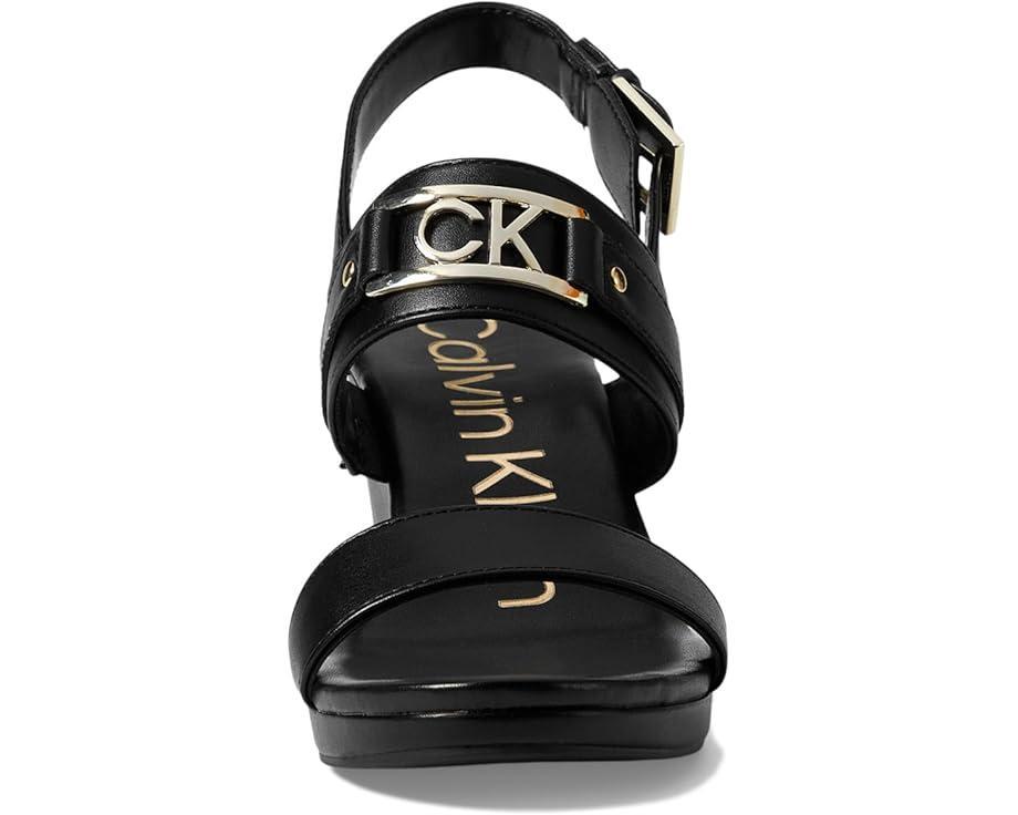 Clemens Raffia Espadrille Wedge Heel Sandals Product Image