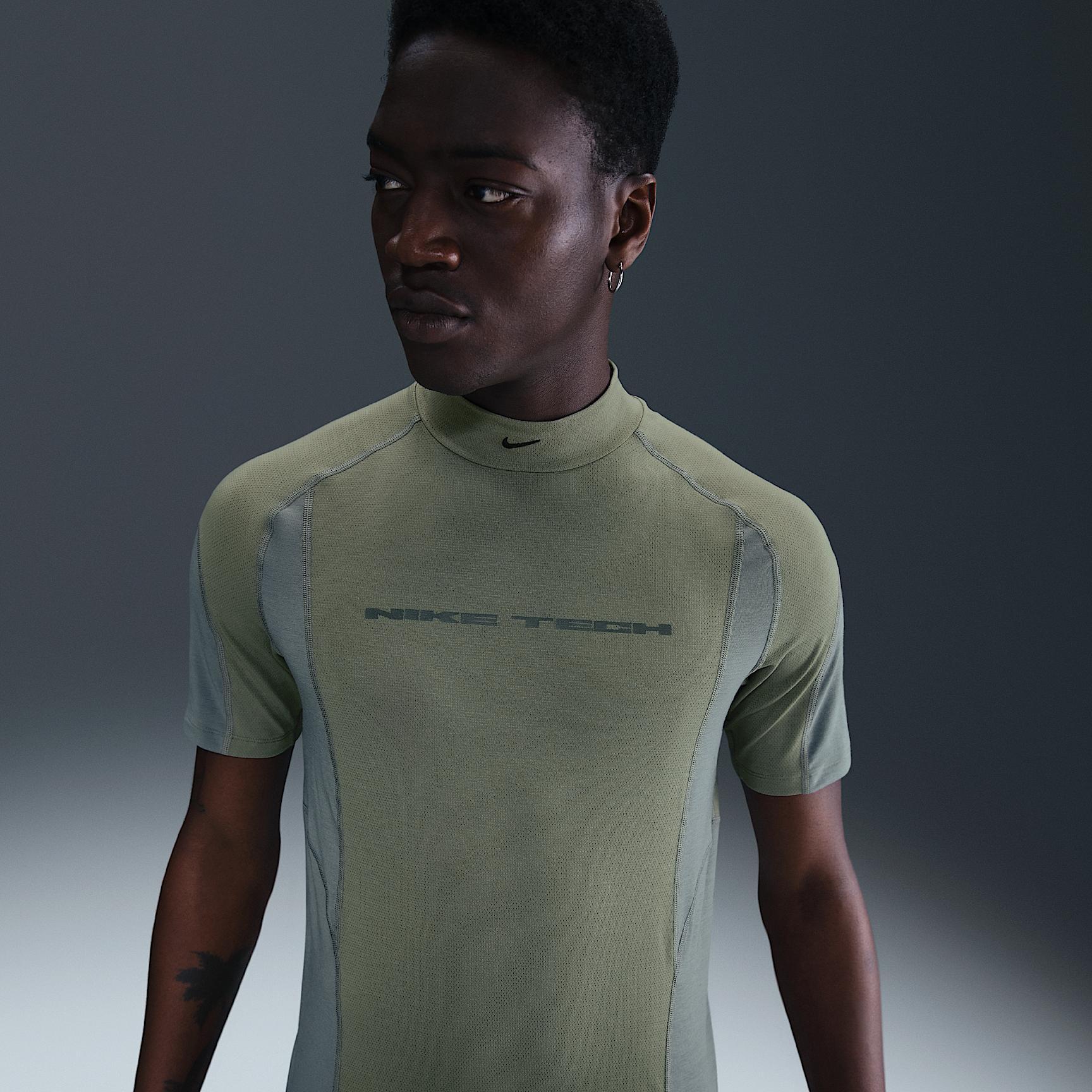 Nike Mens Tech Dri-FIT Short-Sleeve Base Layer | IB1522-100 Product Image