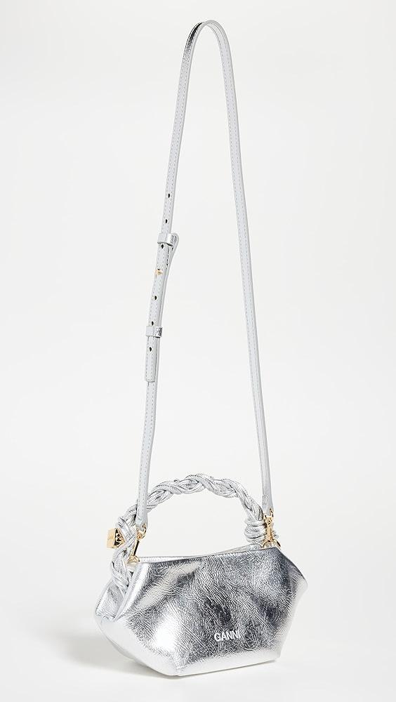 GANNI Ganni Bou Bag Mini Silver | Shopbop Product Image