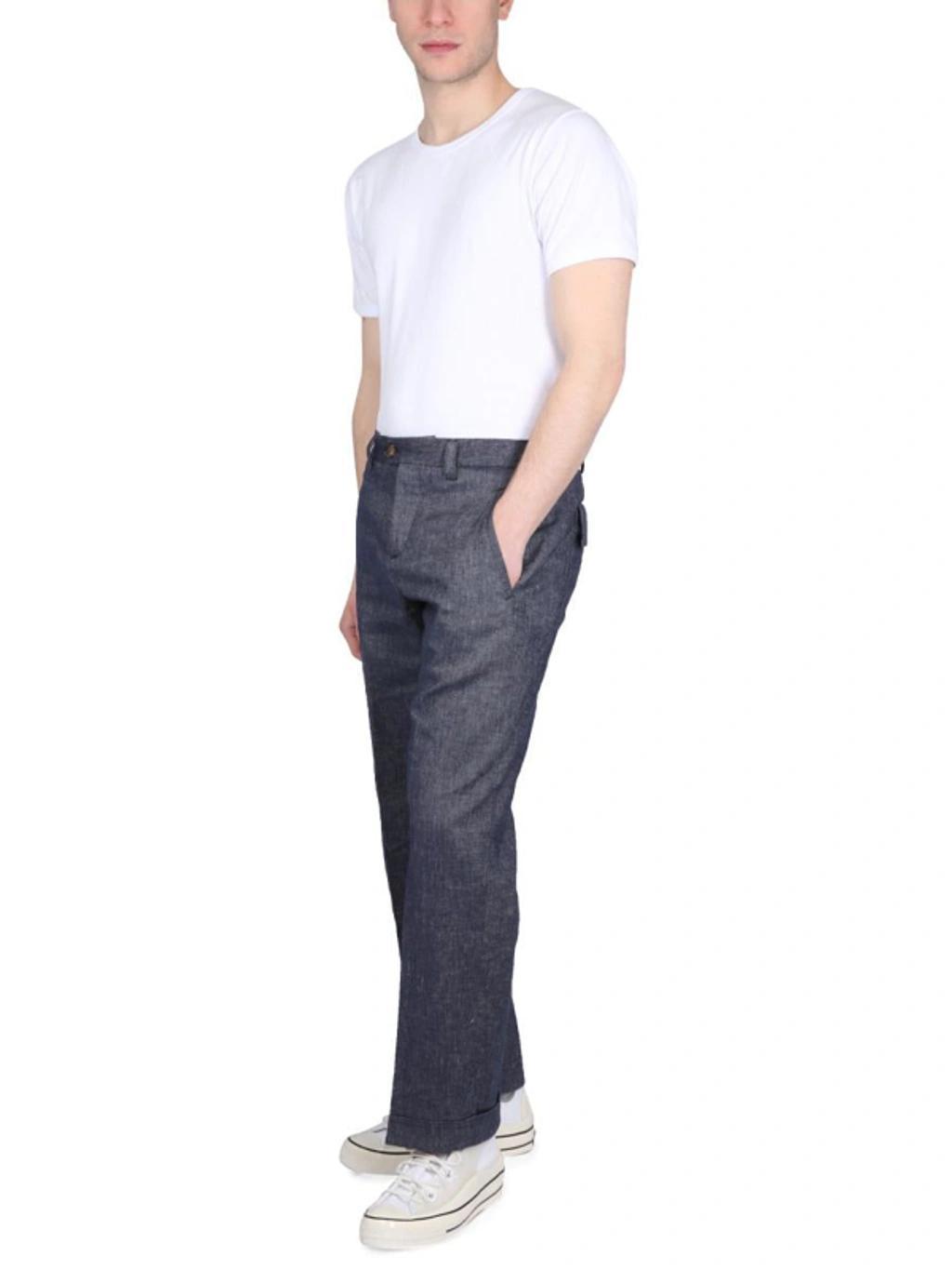 PT TORINO Rewoked Pant In Blue Product Image