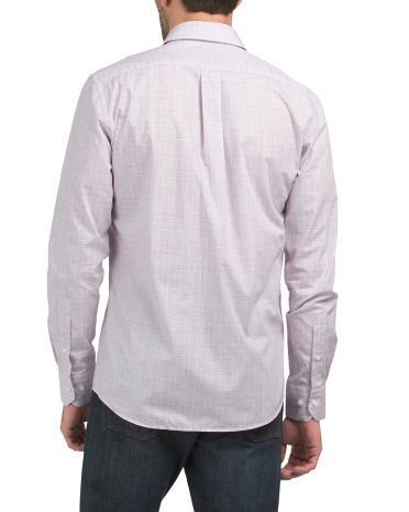 Organic Cotton Plaid Shirt for Men Product Image