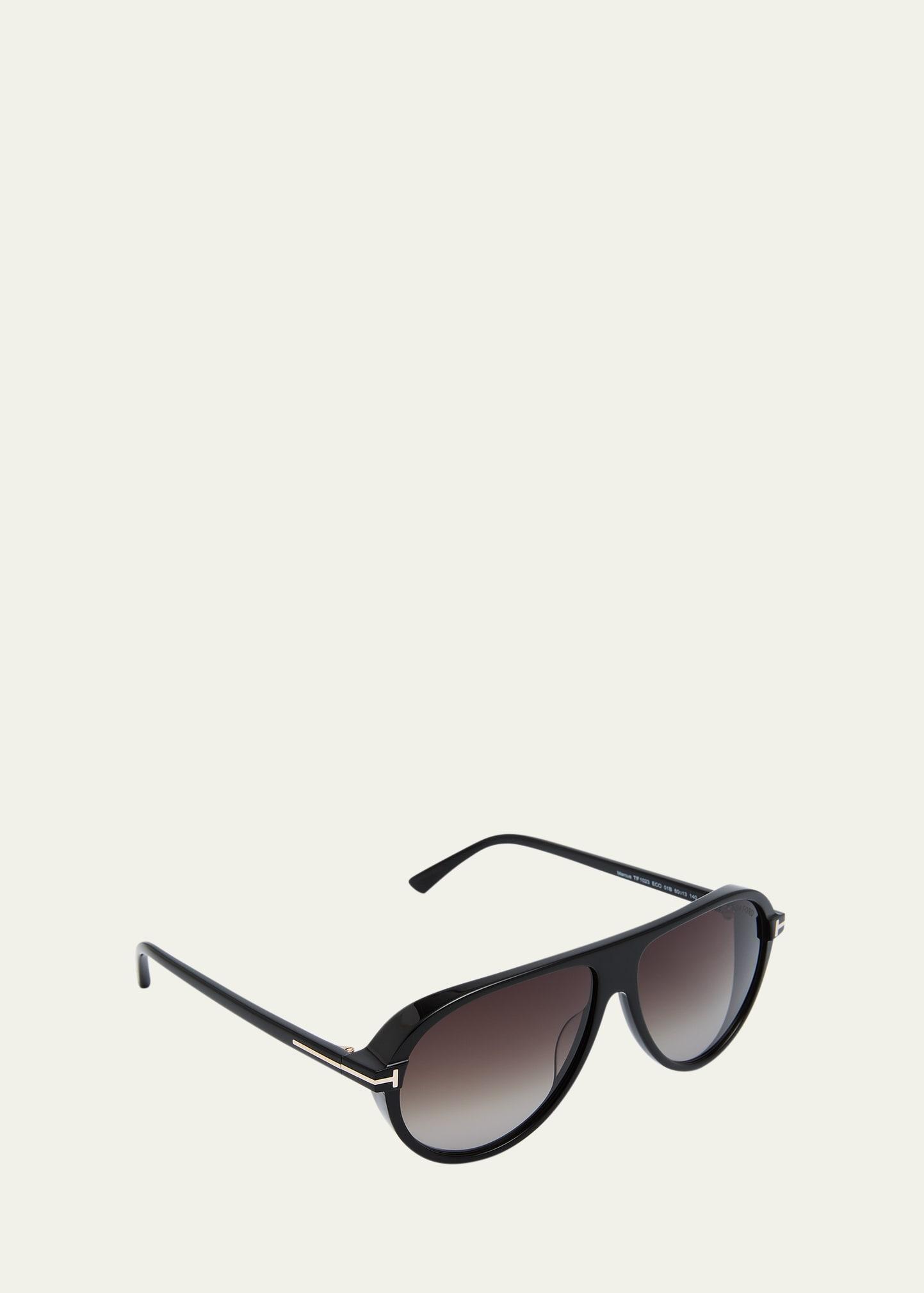 Men's EZ0243M Metal Rectangle Sunglasses Product Image