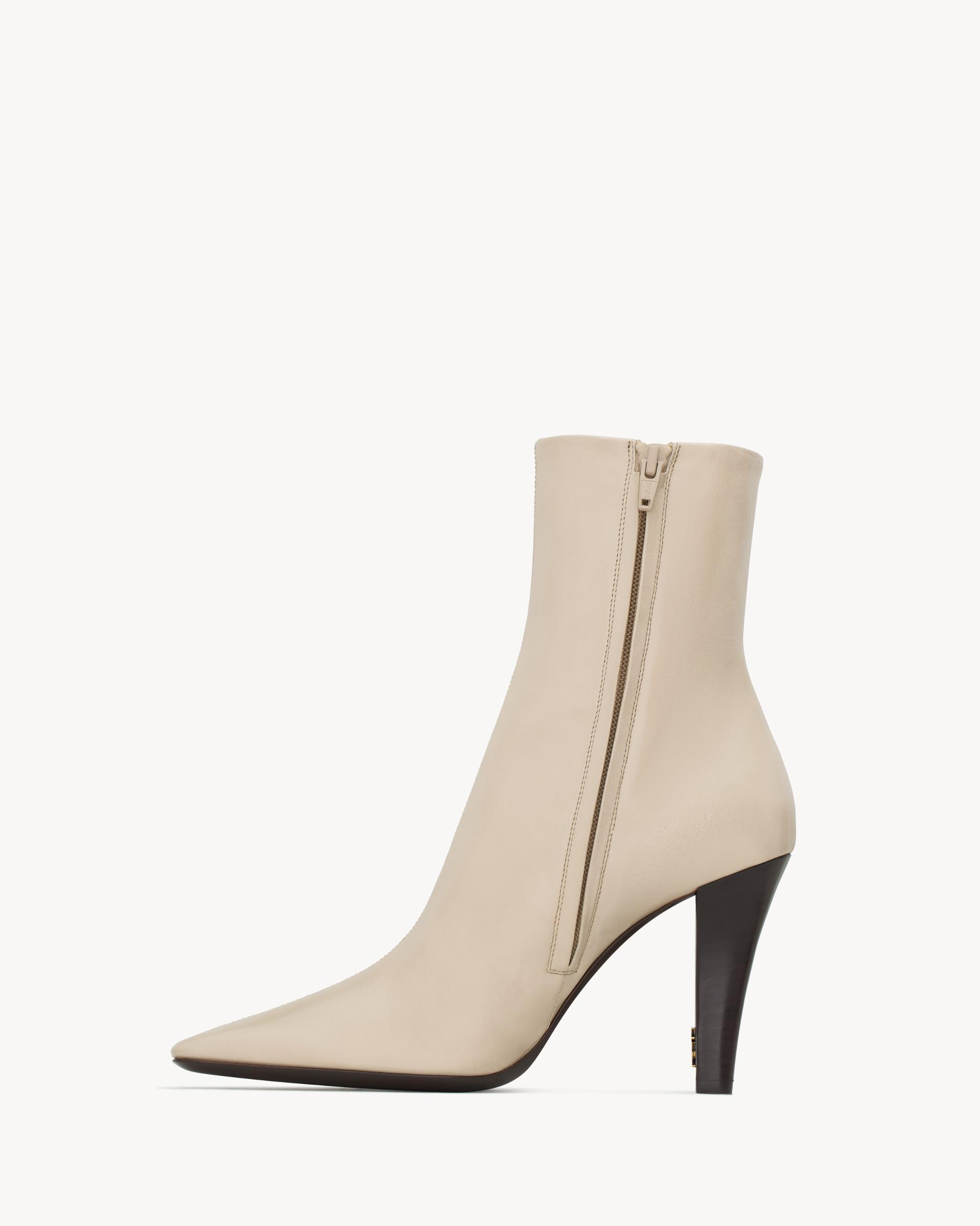 JILL booties in smooth leather Product Image