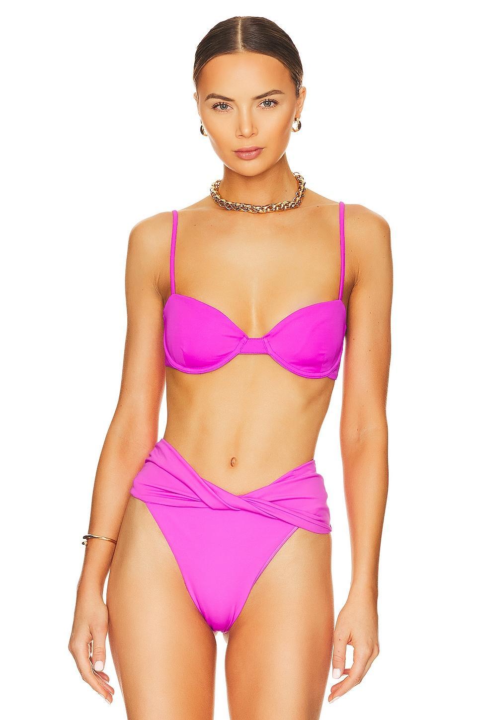 x REVOLVE Irene Bikini Top Agua Bendita Product Image