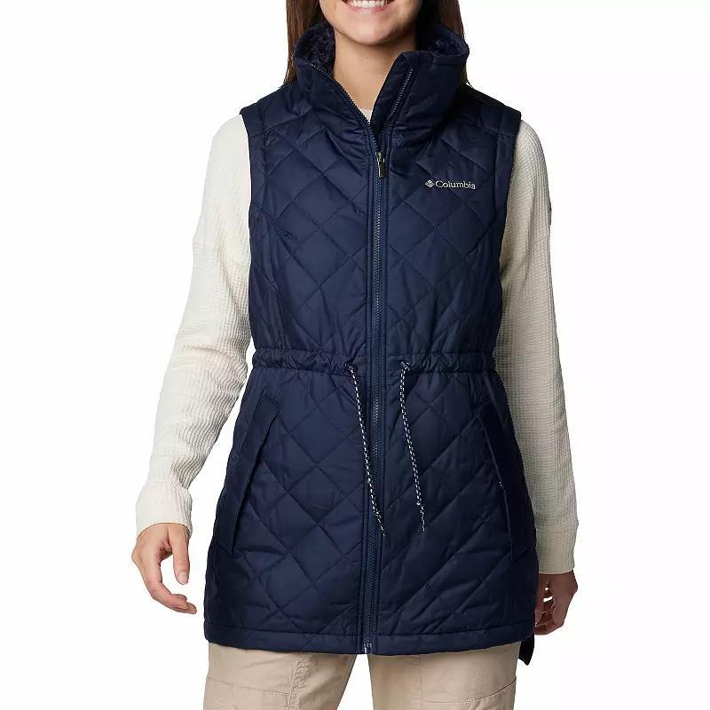 Women's Columbia Copper Crest™ II Midweight Vest, Size: Large, Dark Grey Product Image