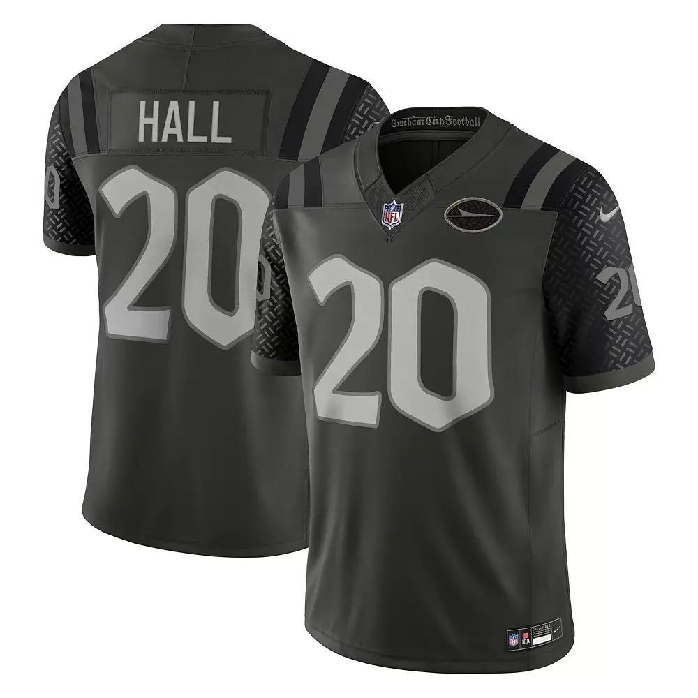 Men's Nike Breece Hall Gotham Green New York Jets 2025 Rivalries Collection Limited Jersey,  Product Image