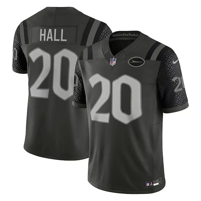 Men's Nike Breece Hall Gotham Green New York Jets 2025 Rivalries Collection Limited Jersey,  Product Image