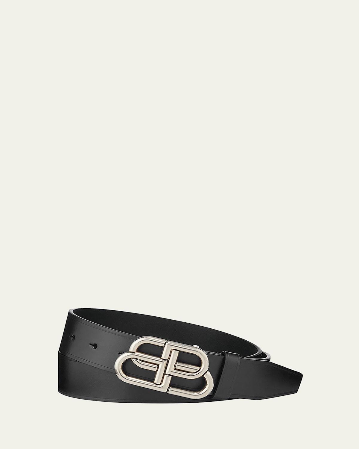 Mens Logo Buckle Belt Product Image