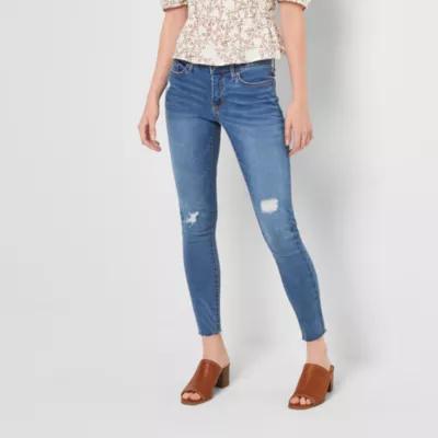 a.n.a - Tall Womens Mid Rise Skinny Fit Jegging Product Image