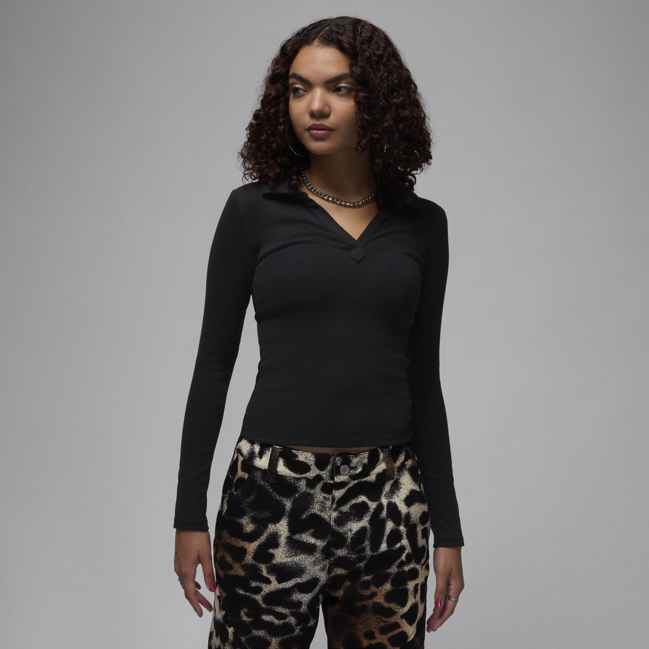 Jordan Women's Long-Sleeve Knit Top Product Image