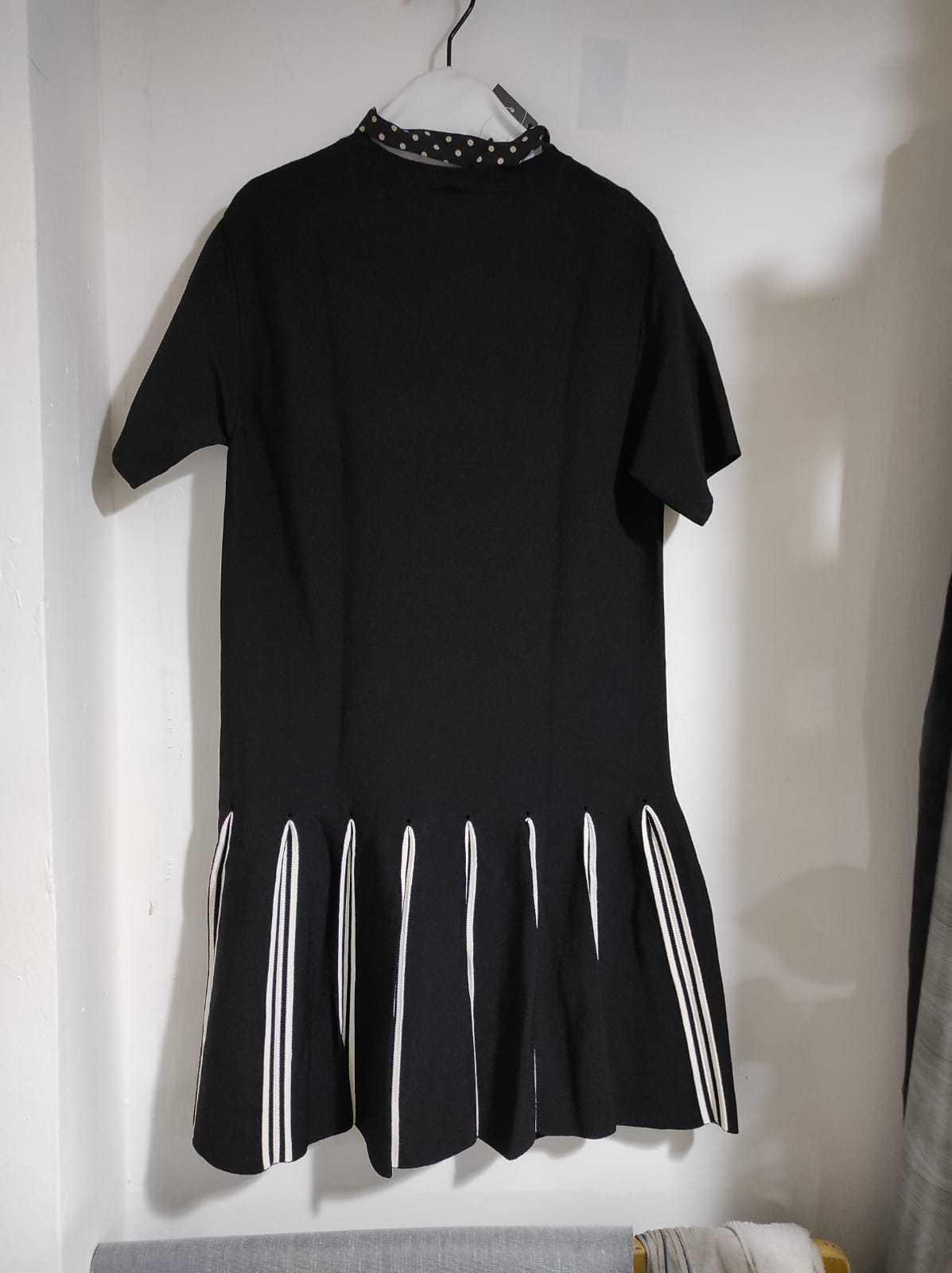 VALENTINO Logo Dress In Black Product Image