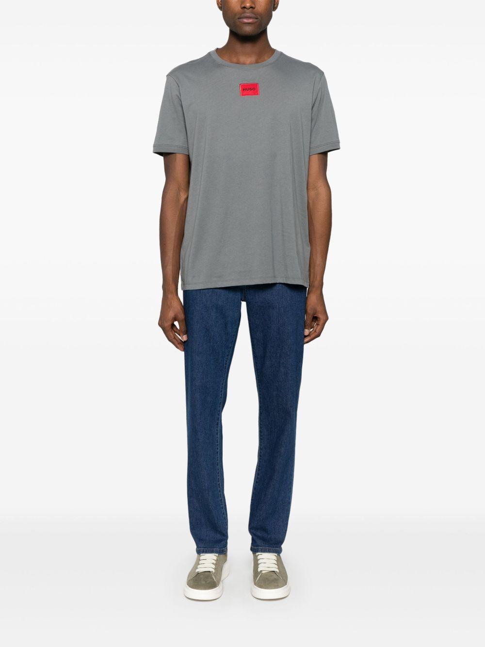 logo-patch cotton T-shirt Product Image