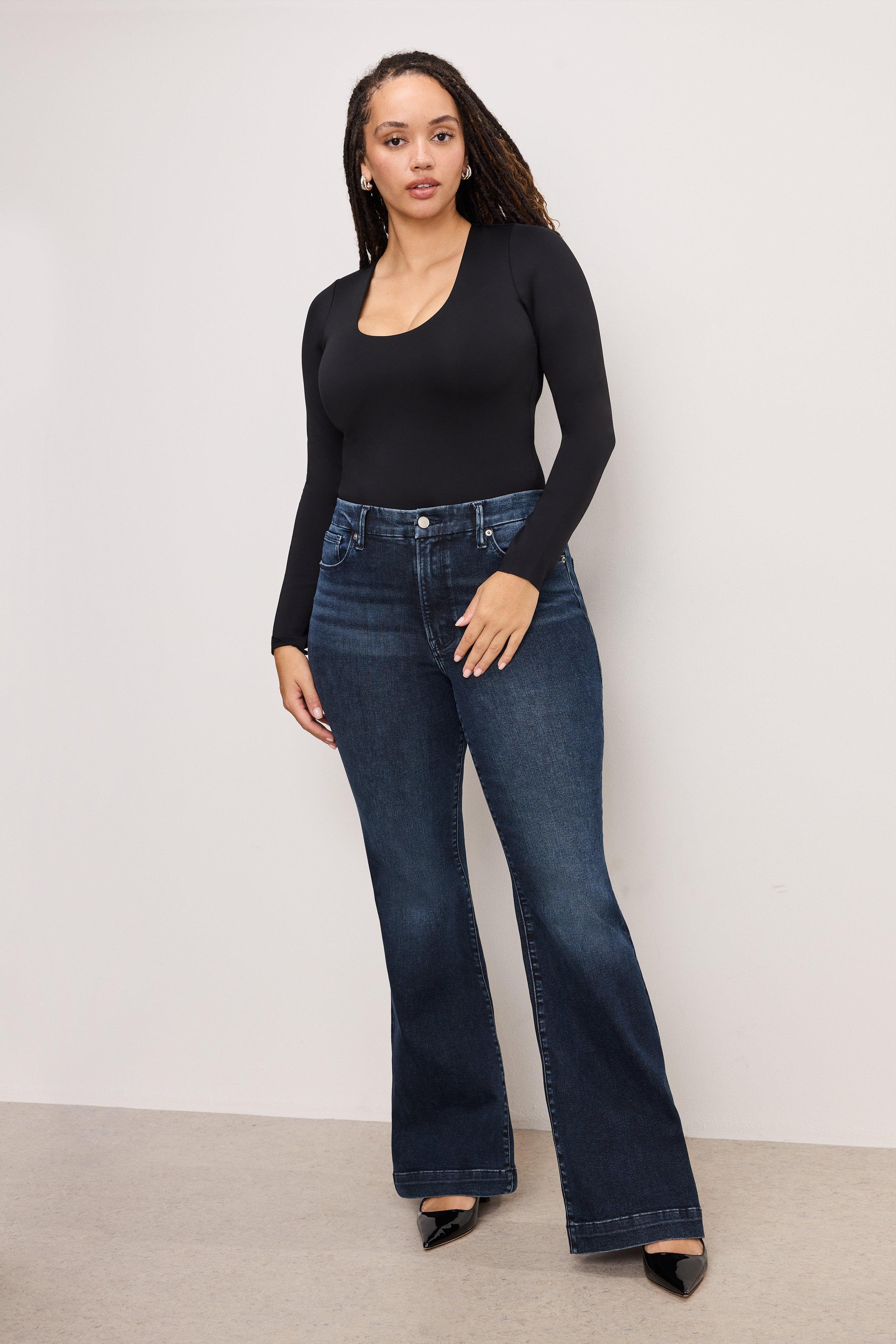 ALWAYS FITS GOOD LEGS FLARE JEANS | INDIGO744 Product Image