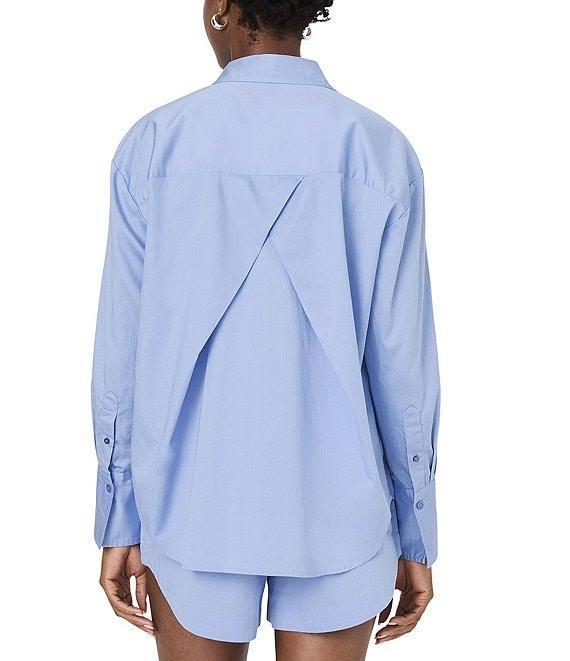 French Connection Alexis Collared Long Sleeve Button Down Shirt Product Image