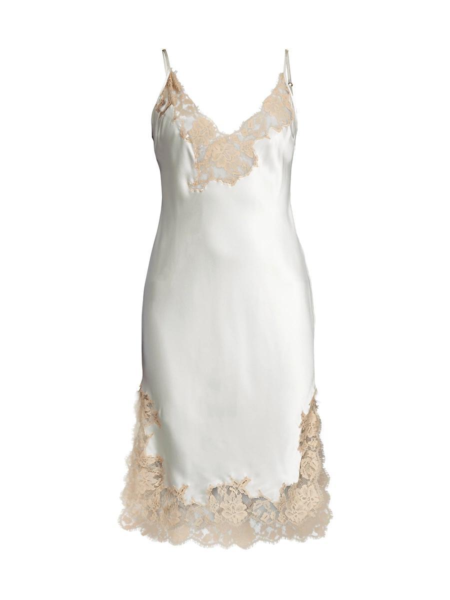 Womens Orchid Lace Slip Dress Product Image