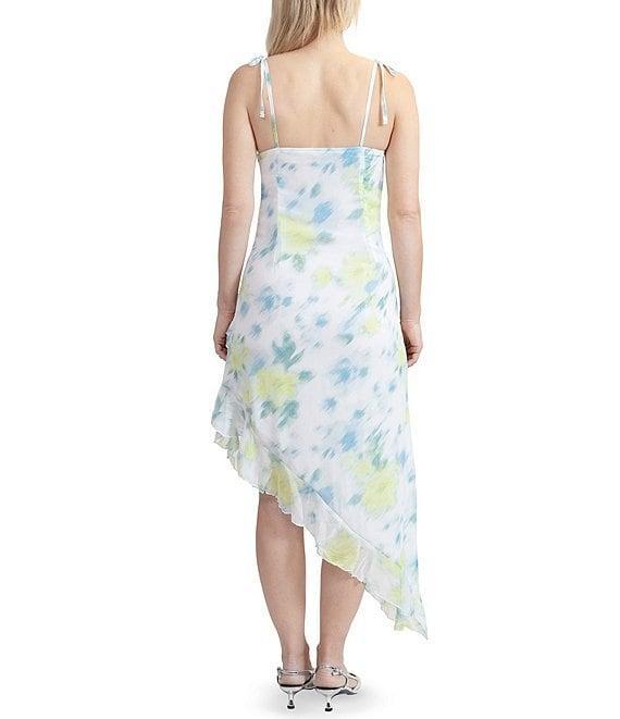 Stevie by Steve Madden Printed Ruffle Asymmetrical Dress Product Image