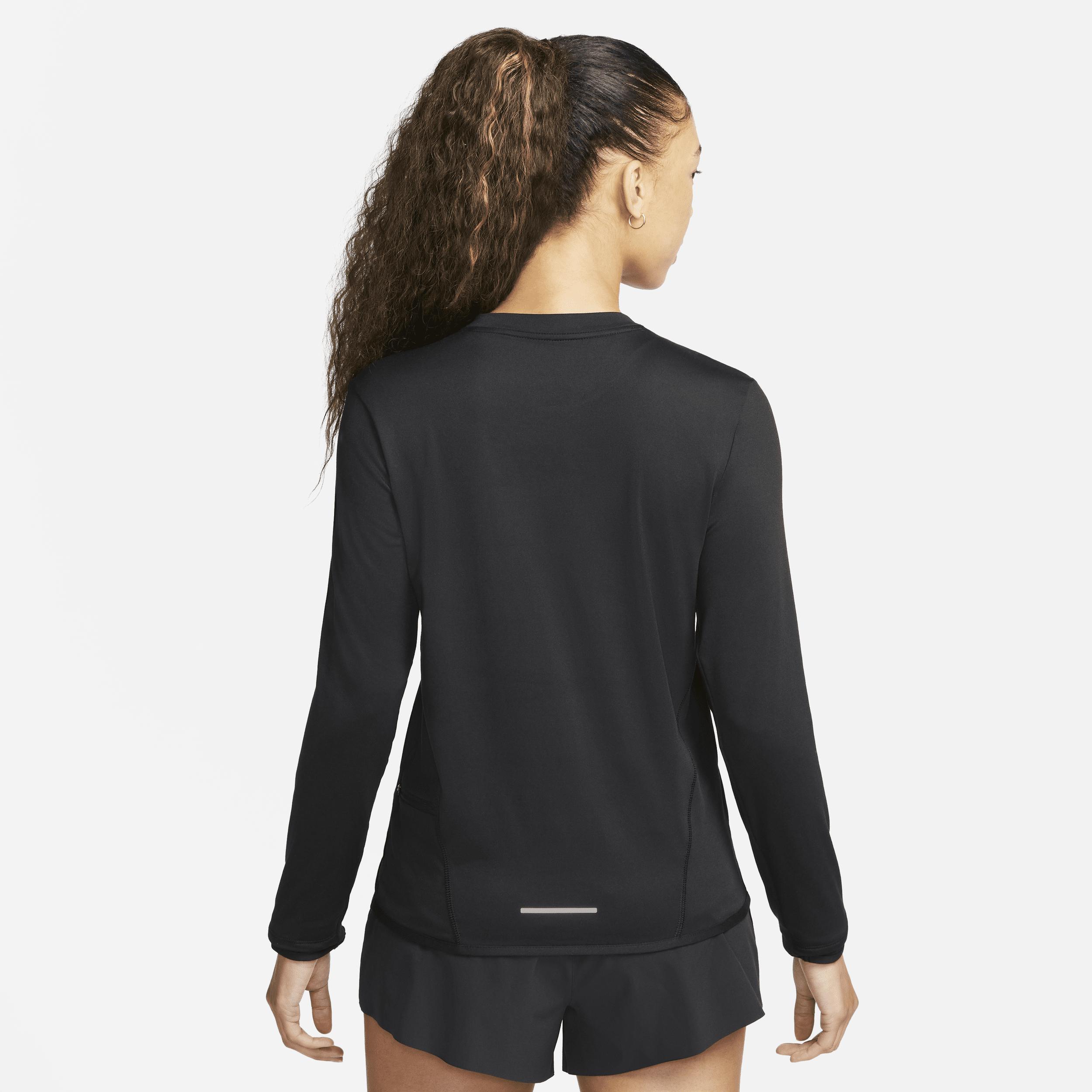 Nike Womens Dri-FIT Swift Element UV Crew-Neck Running Top | FB4297-010 Product Image