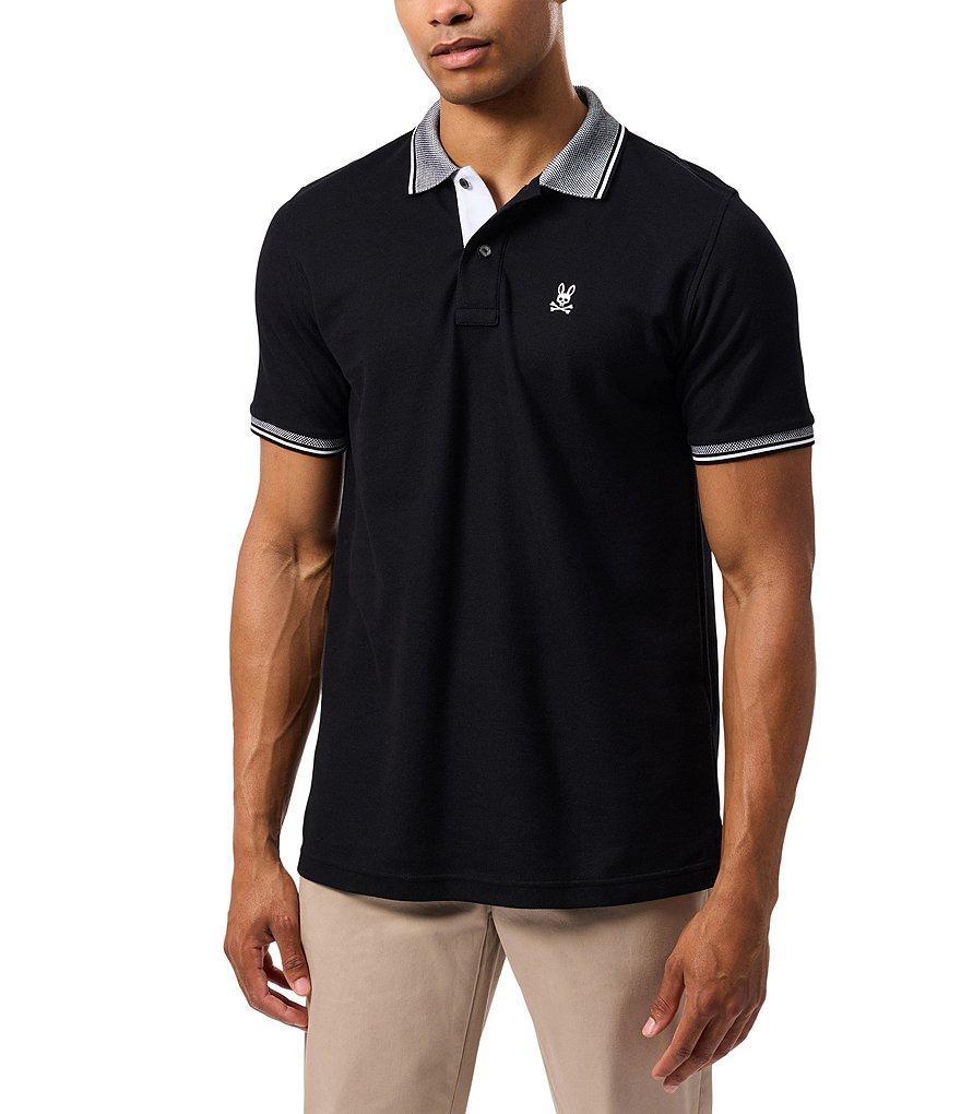 Psycho Bunny Bradford Pique Short Sleeve Polo Shirt Product Image