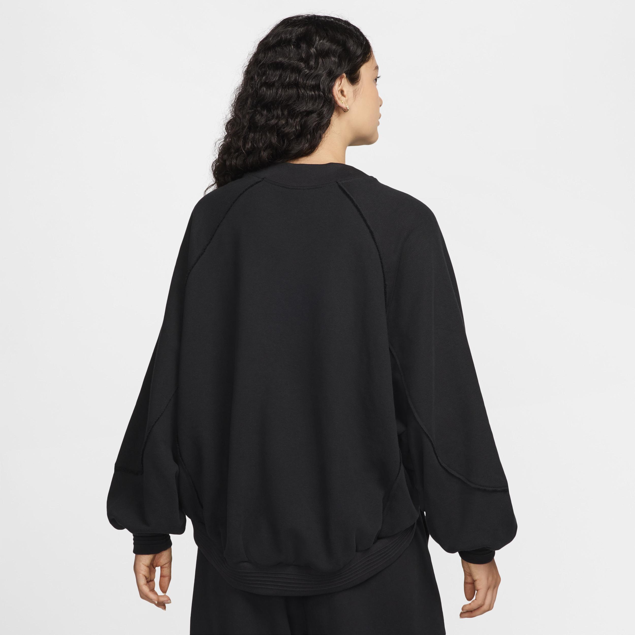 Nike Sportswear Collection Women's Oversized Crew-Neck French Terry Sweatshirt Product Image