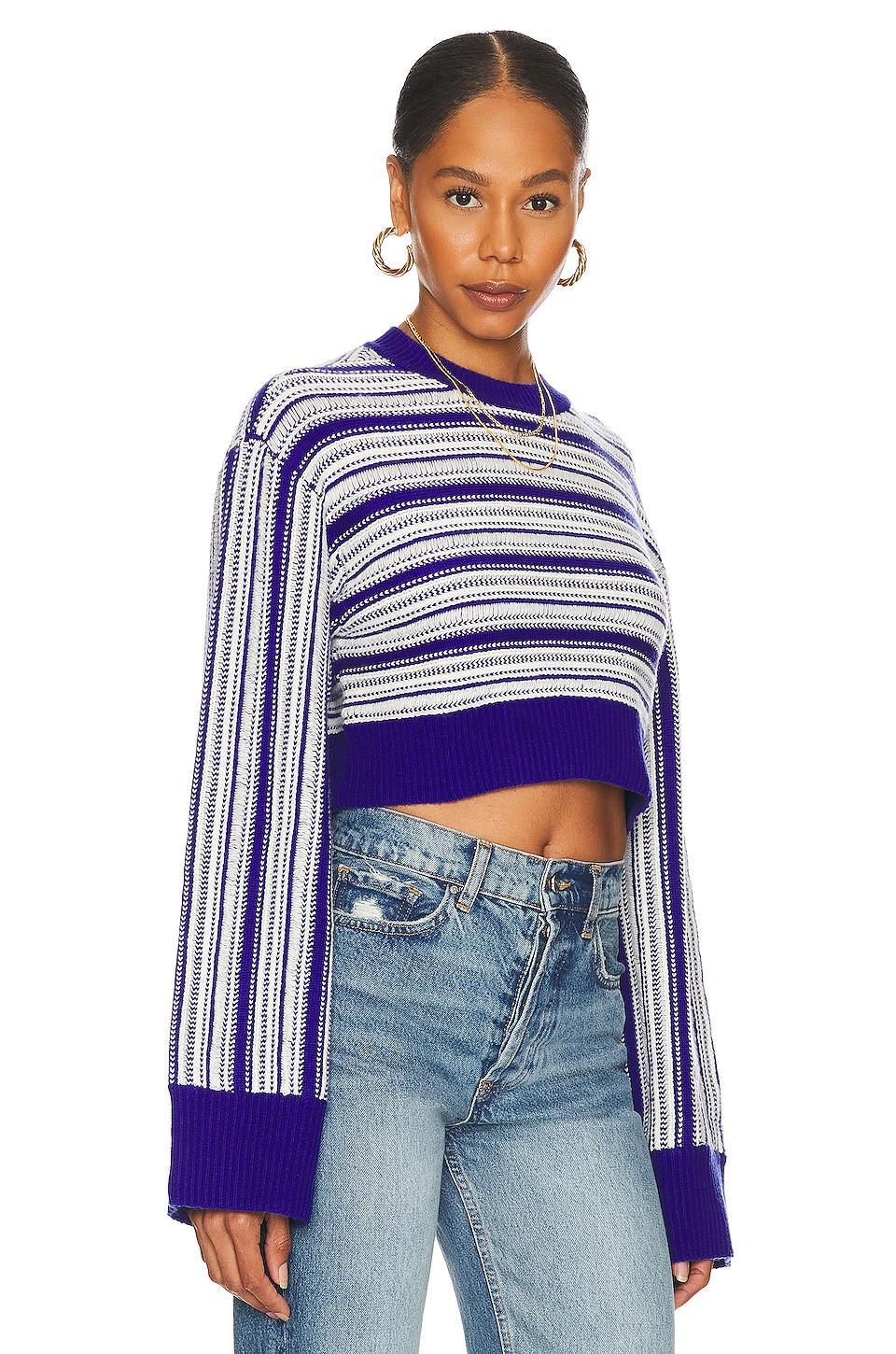 Kairi Cropped Stripe Crew Lovers and Friends Product Image