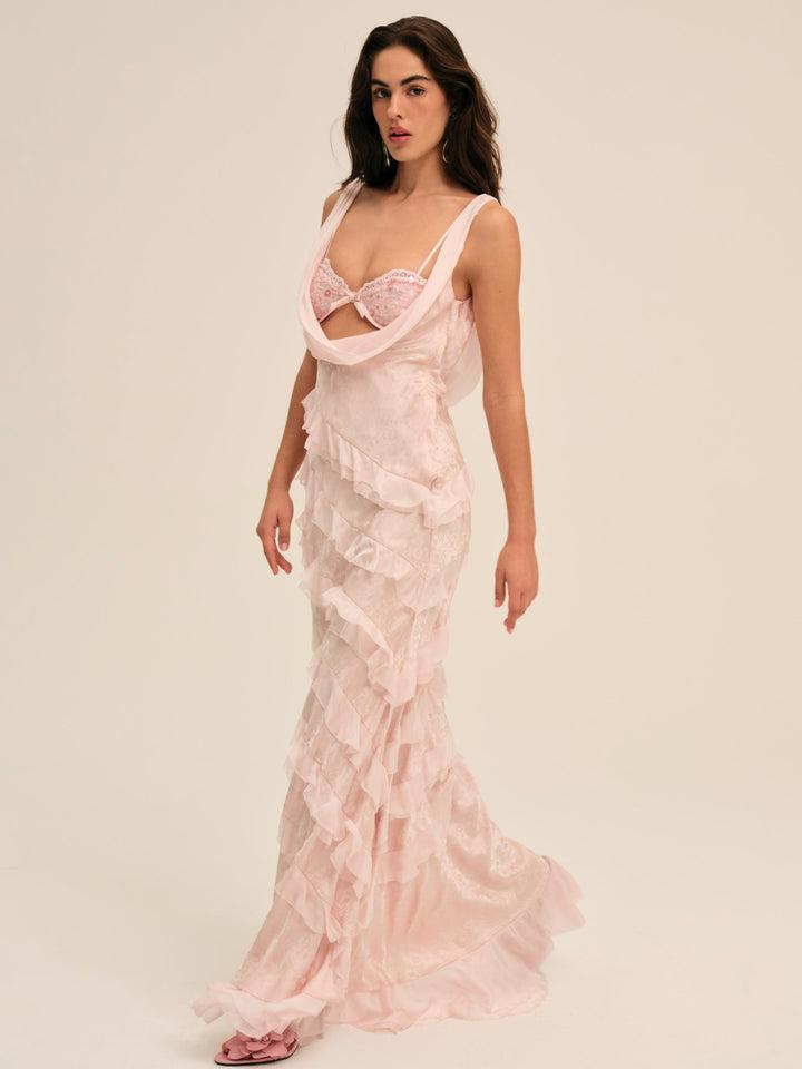 Florence Gown — Pink Product Image