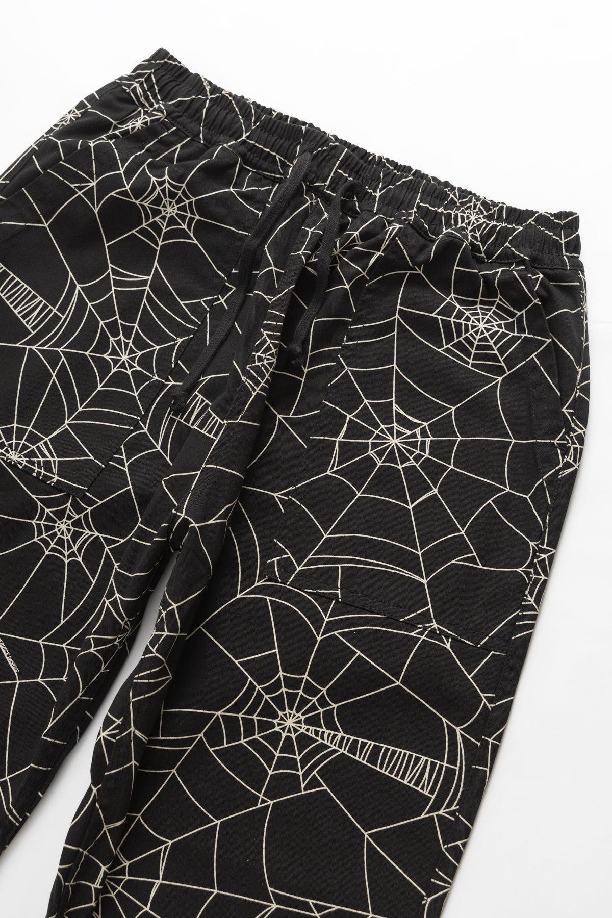 Patterned Chef Pants - Black Web Product Image