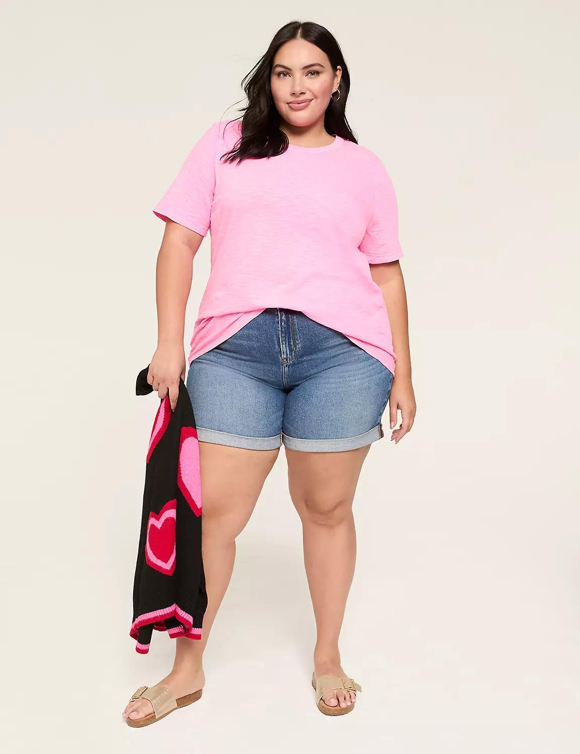 Boyfriend Fit Jean Short - 5.5 Inseam Product Image