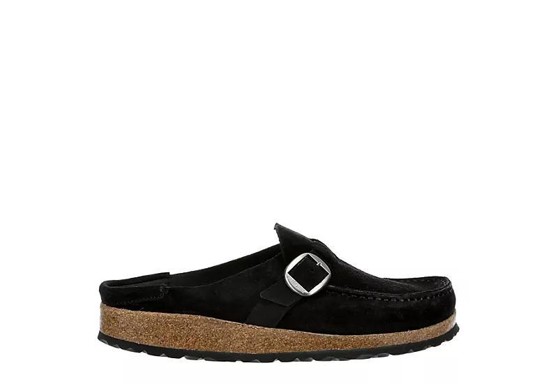 Birkenstock Womens Buckley Suede Buckle Clogs Product Image