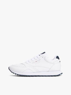 Leather-Mix Runner Sneaker Product Image
