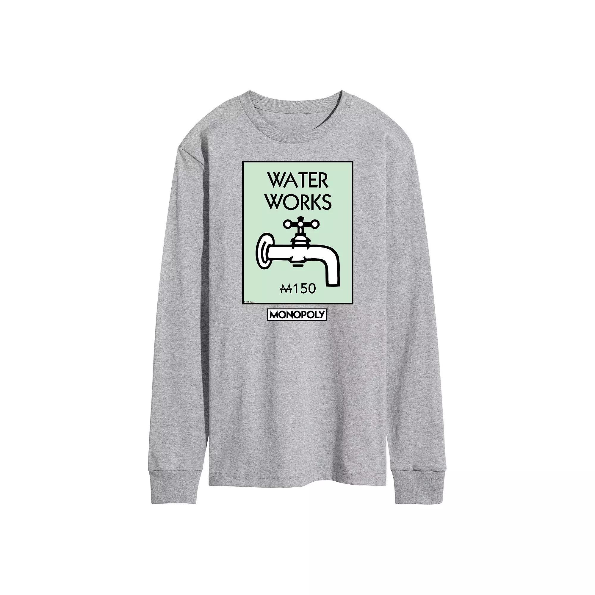 Men's Monopoly Waterworks Long Sleeve Graphic Tee,  Product Image
