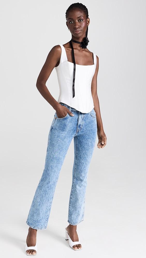 Khaite Vivian New Bootcut Flare Jeans | Shopbop Product Image