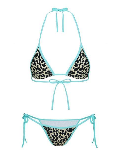 Blaylock Triangle Bikini Top Leopard Product Image