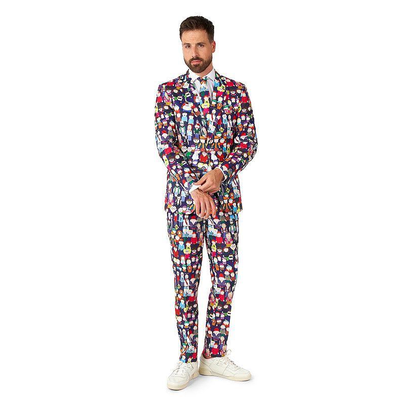 Mens OppoSuits Slim-Fit Novelty Suit & Tie Set Product Image