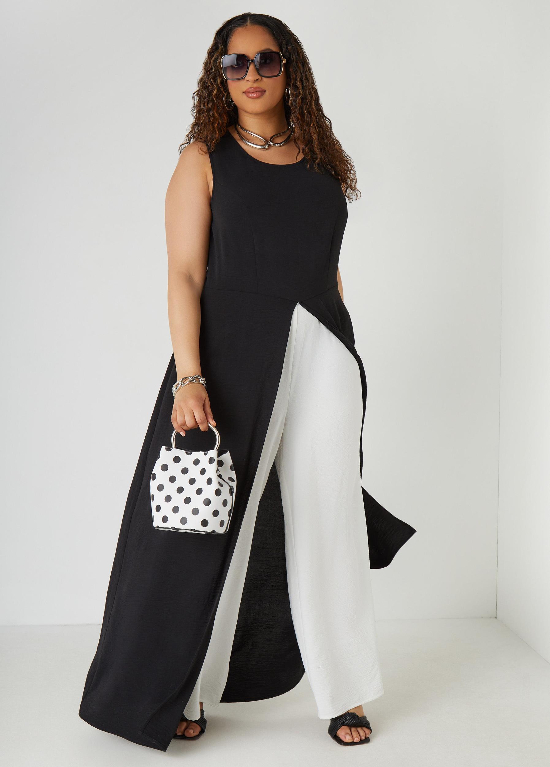 Layered Two Tone Jumpsuit Product Image