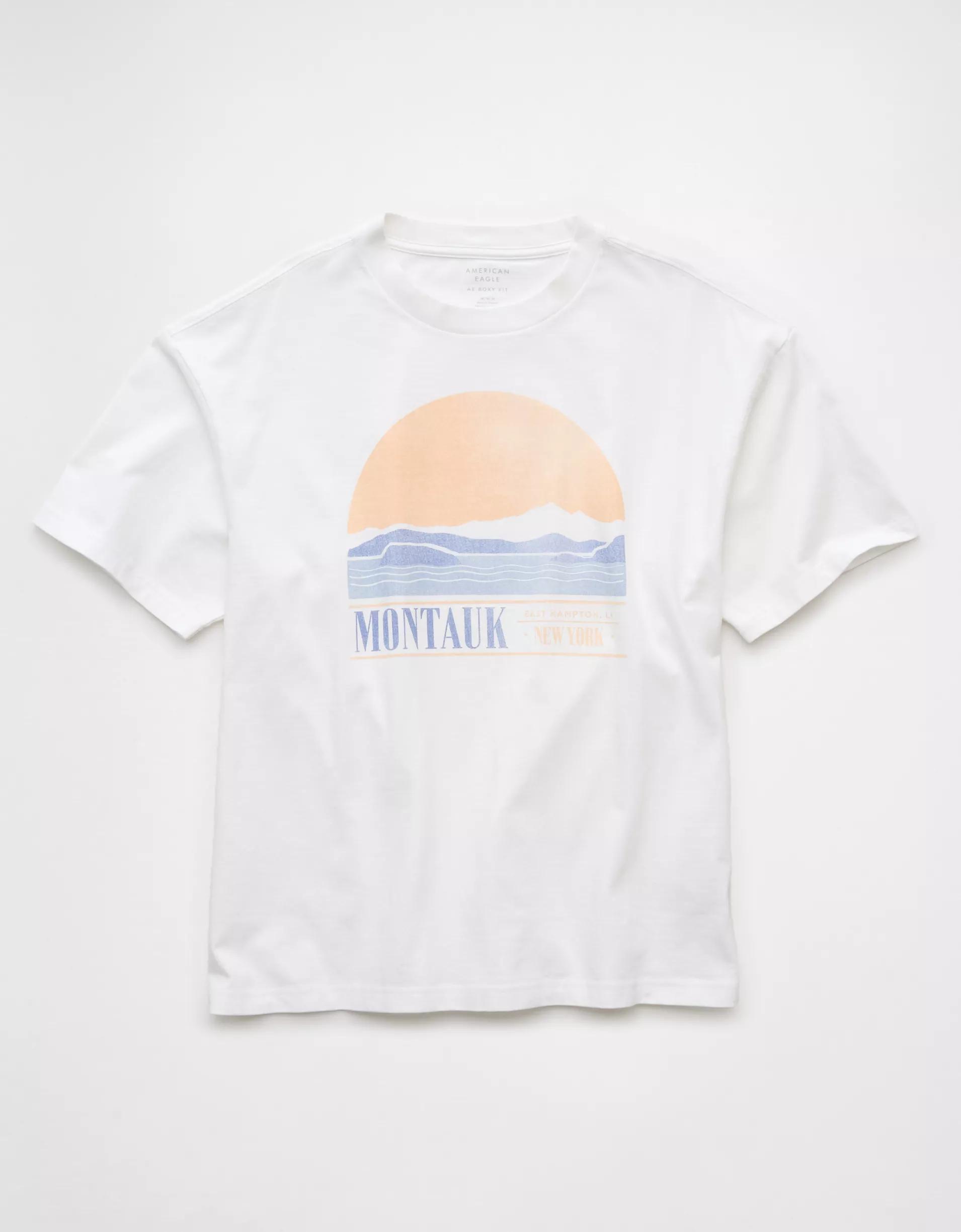 AE Boxy Destination Graphic T-Shirt Product Image