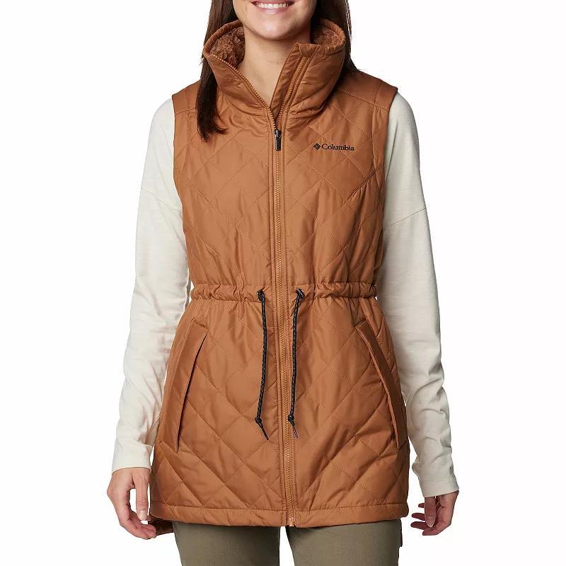 Columbia Copper Crest II Mid Vest (Dark Stone) Women's Clothing Product Image