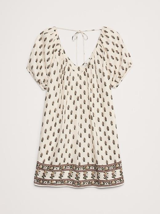 Viscose-Linen Mini Dress Product Image