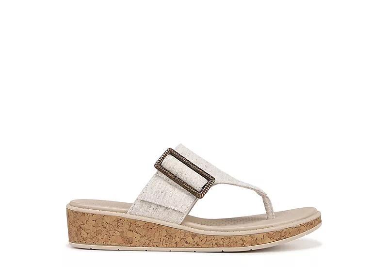 Bzees Bay Wedge Sandals (Natural ) Women's Sandals Product Image