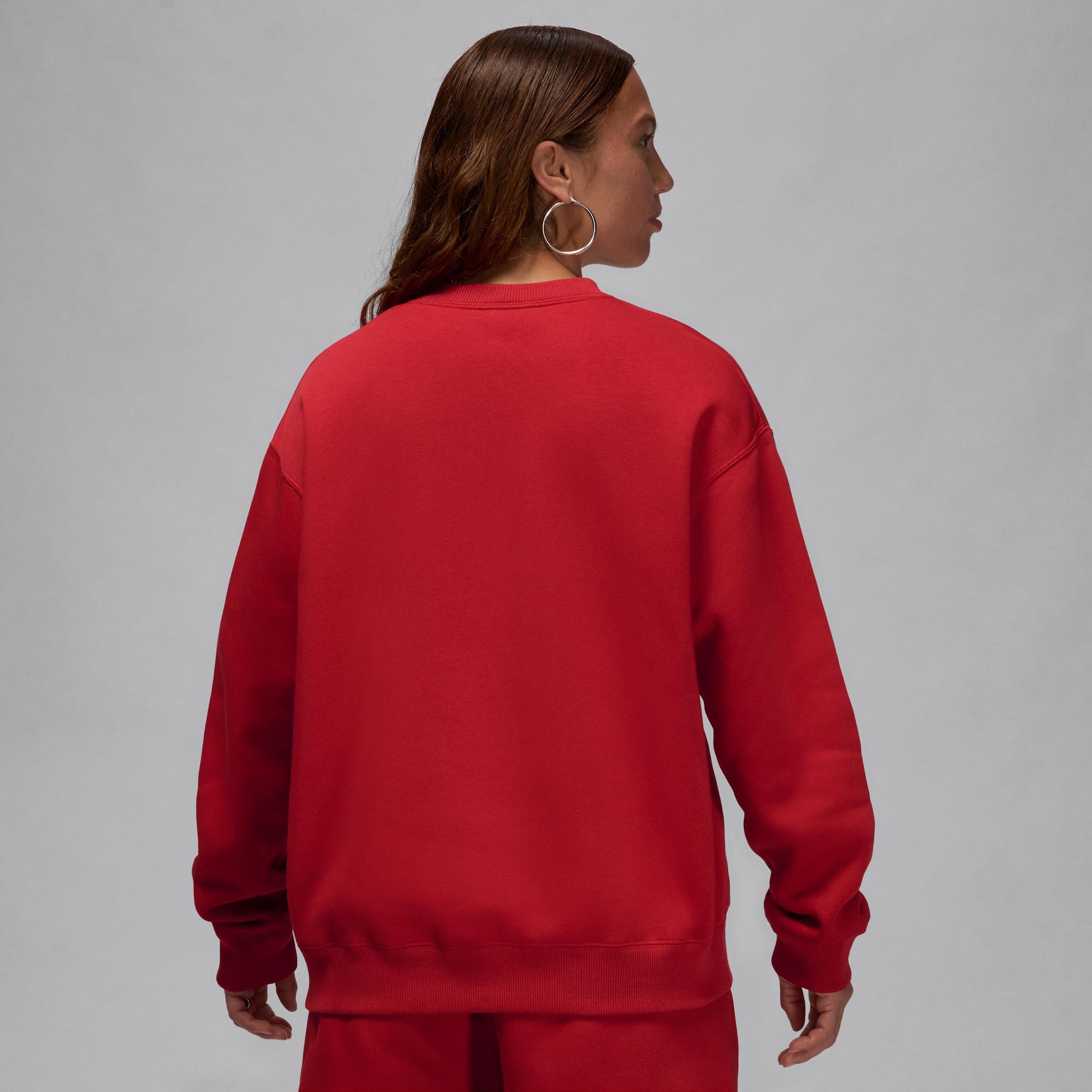 Womens Jordan Brooklyn Fleece Crew-Neck Sweatshirt | FV7074-063 Product Image