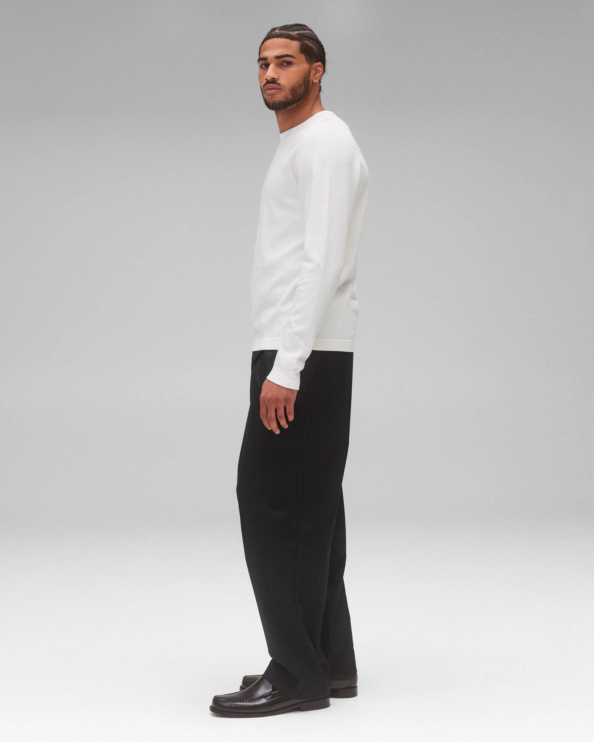 Lightweight Waffle Standard Long Sleeve Male Product Image