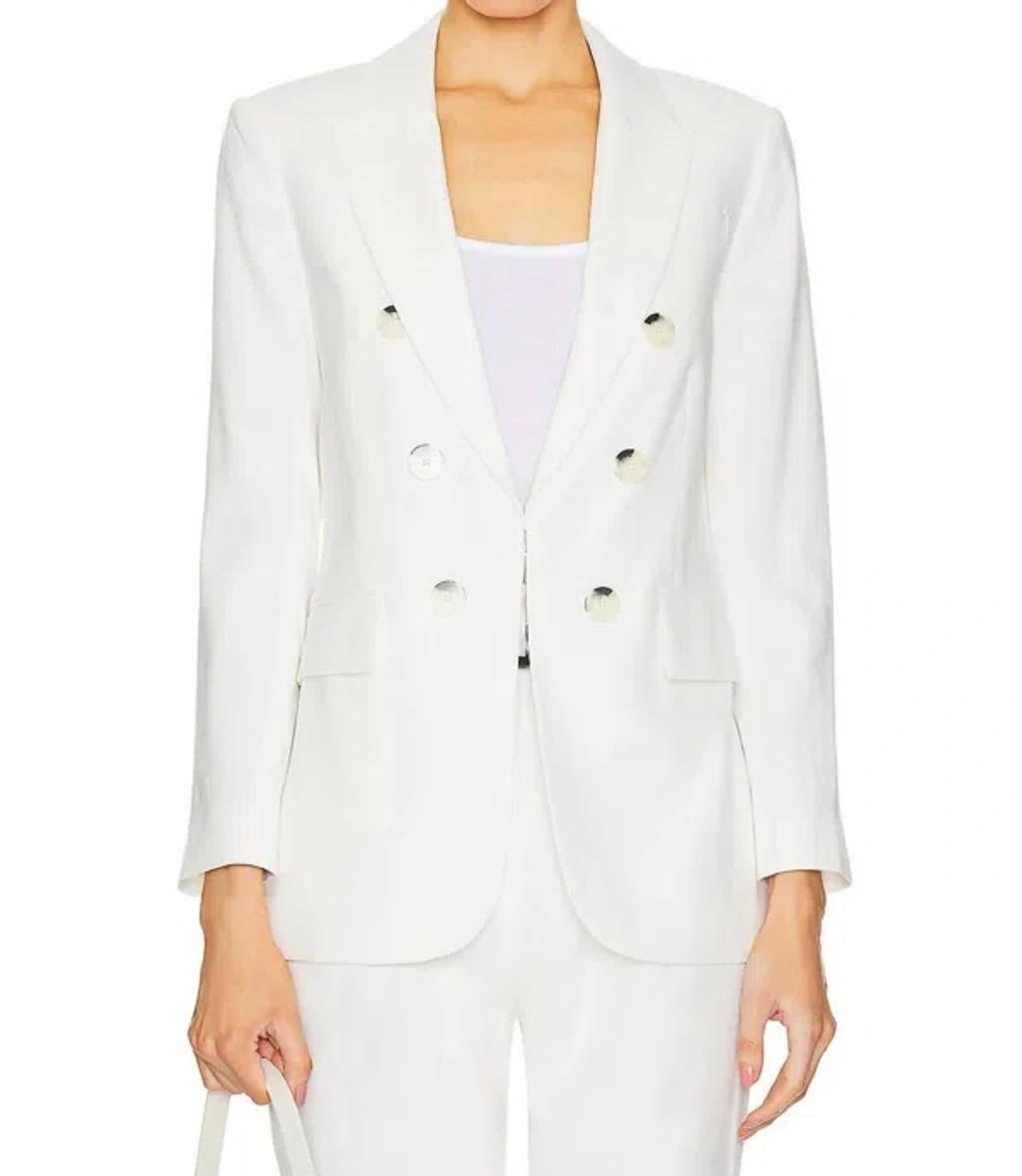 VERONICA BEARD Bexley Dickey Jacket Off White Product Image