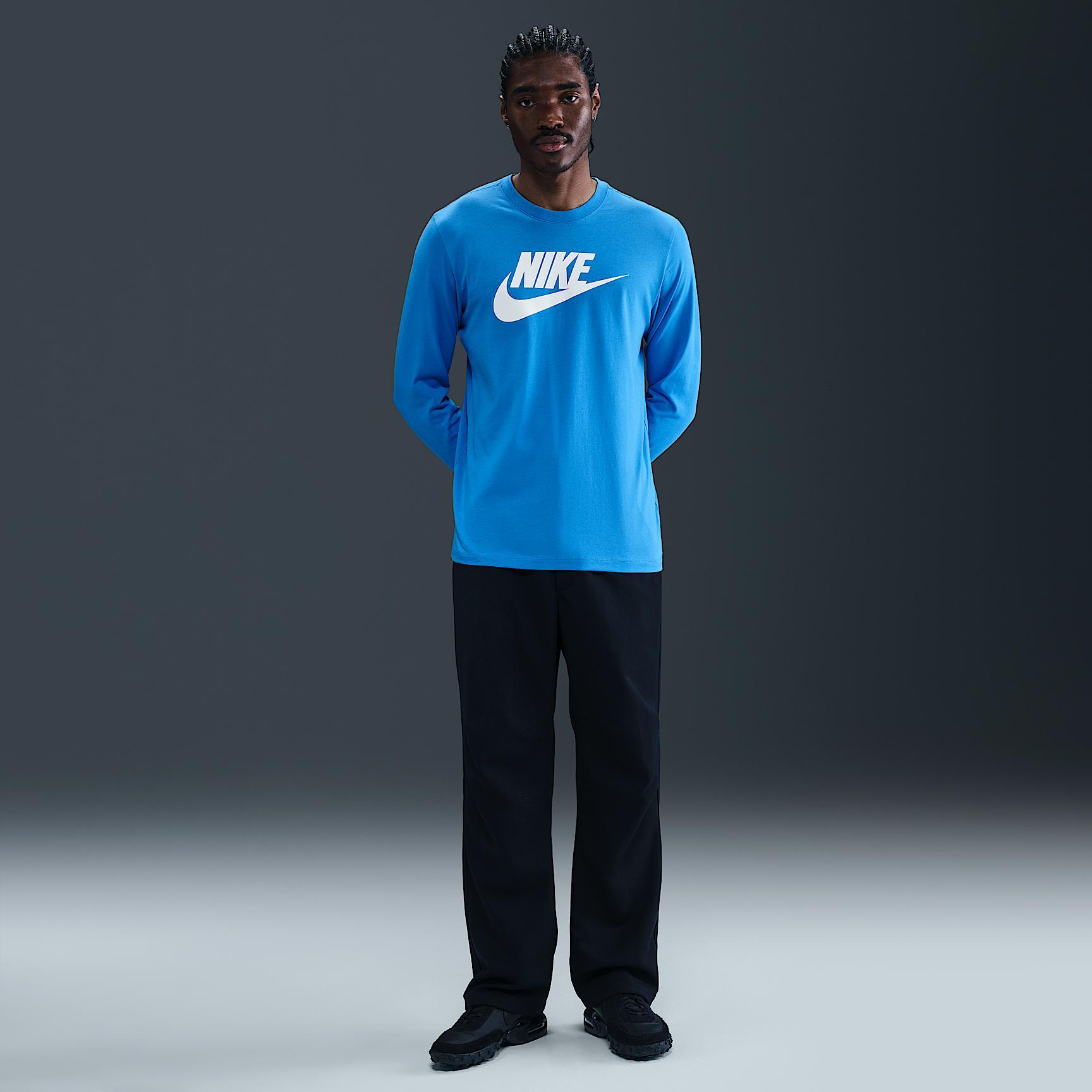 Mens Nike Sportswear Long-Sleeve T-Shirt | CI6291-435 Product Image