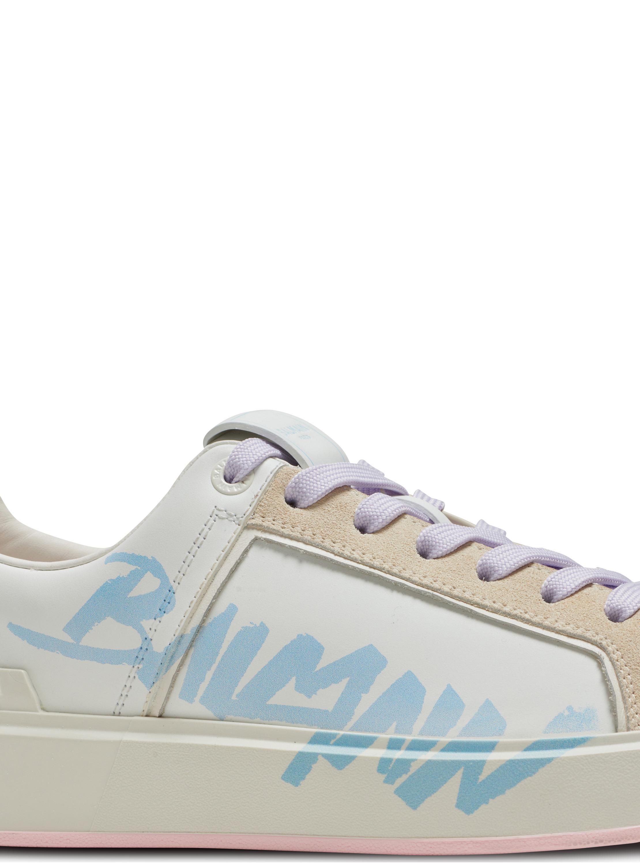 B-Court Balmain leather sneakers Product Image