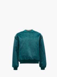 BONDED SWEATSHIRT in green | JW Anderson US  Product Image