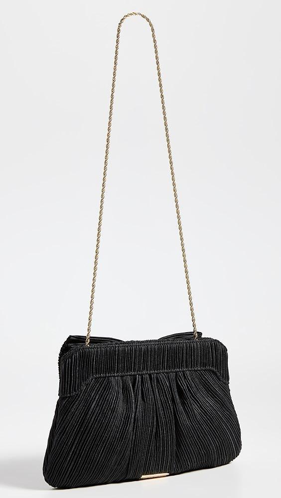 Loeffler Randall Rayne Pleated Frame Clutch with Bow | Shopbop Product Image