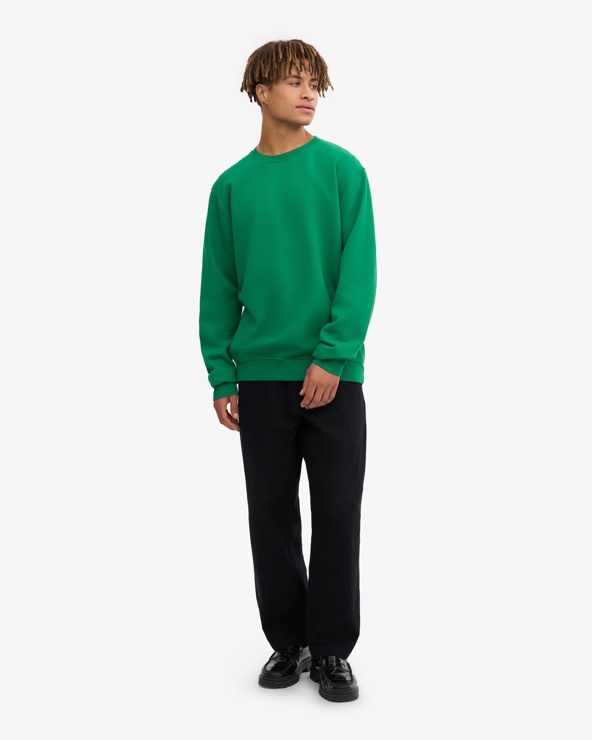 Classic Organic Crew - Pine Green Product Image