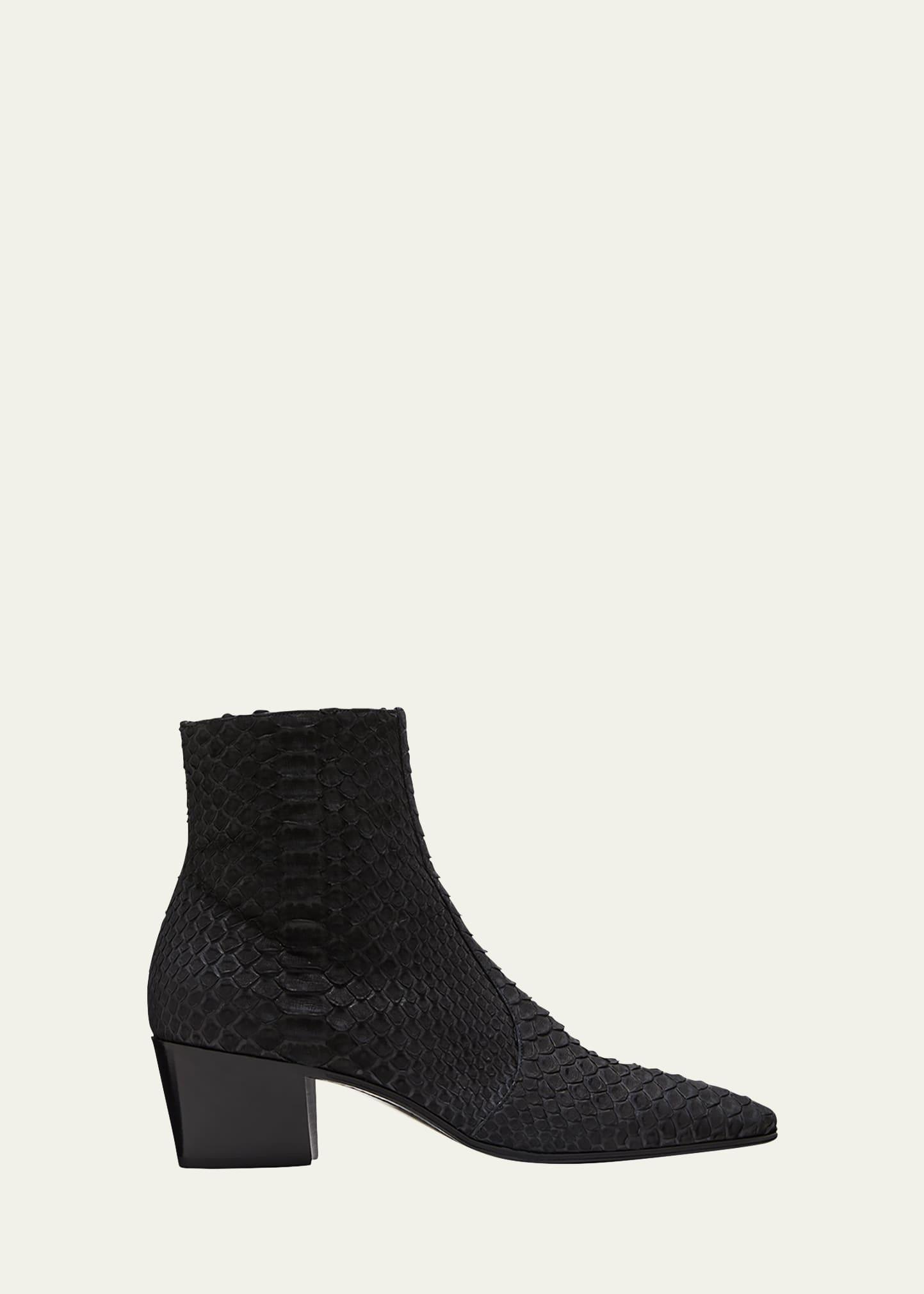 Mens Wyatt 40 Leather Chelsea Boots Product Image